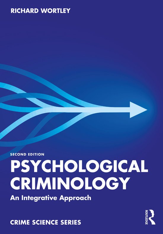 Crime Science Series- Psychological Criminology - cover