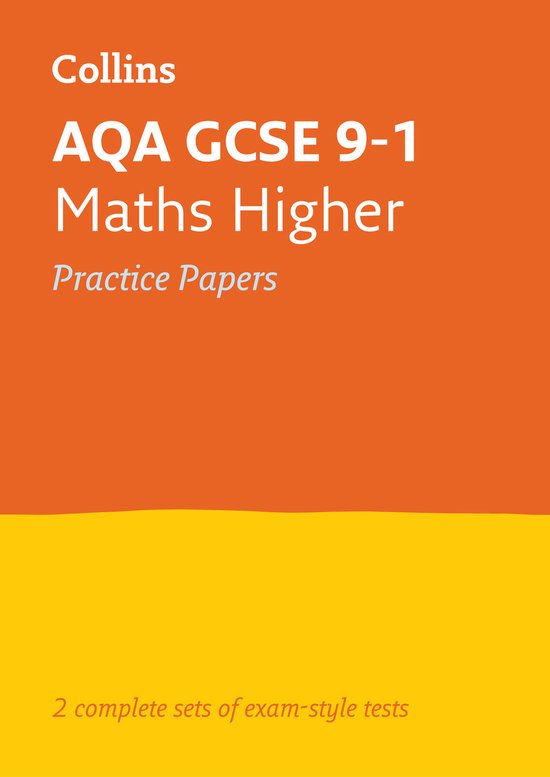 AQA GCSE 9-1 Maths Higher Practice Test Papers - cover