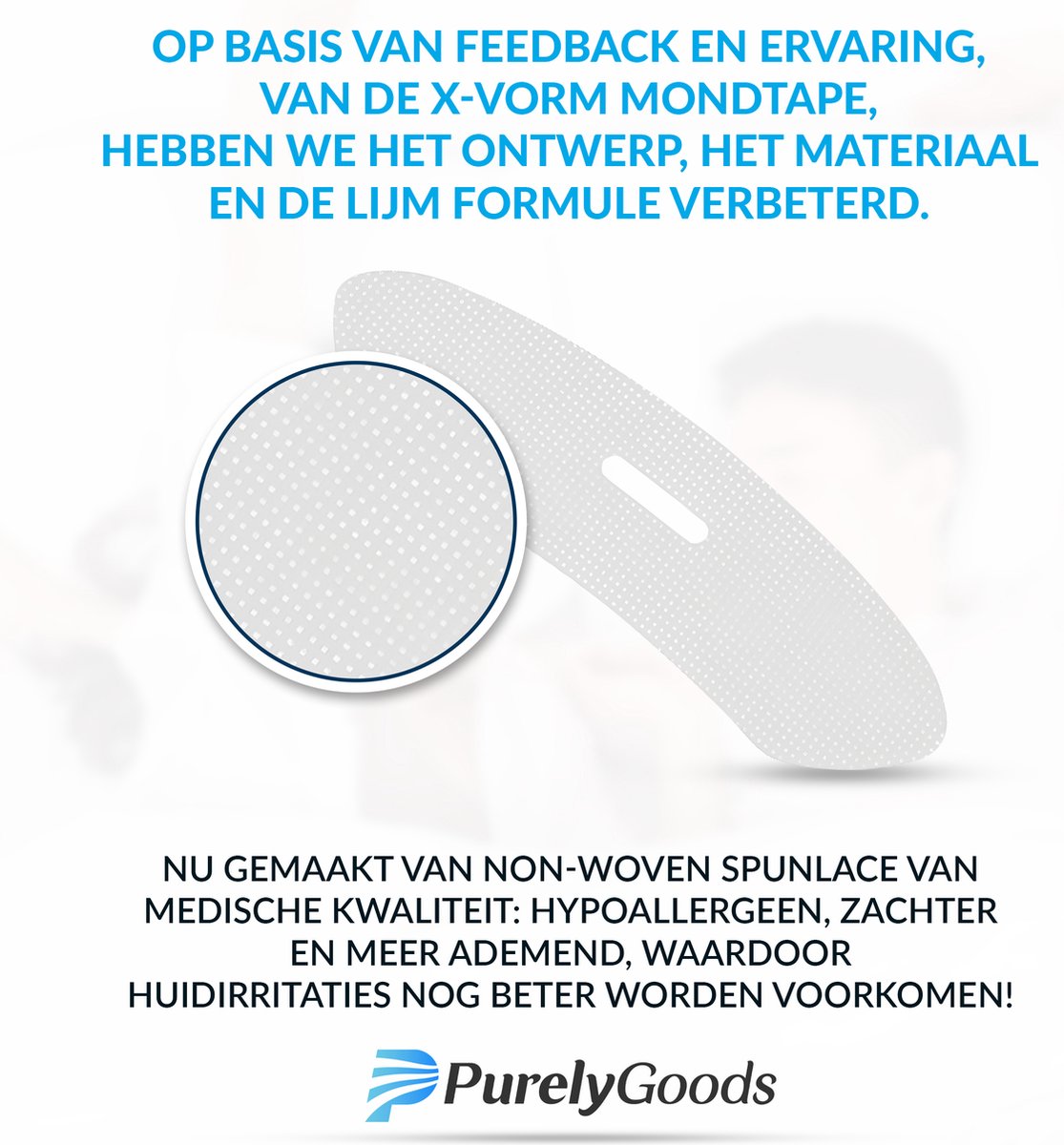 PurelyGoods® Anti Snurk Mondtape – 90 stuks - Mond Tape – Myotape