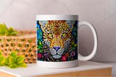 Mok Leopard - Animals - AnimalLovers - Gift - Cadeau - Dier - Wildcat - Wildlife - AnimalRescue - NatureLovers - AnimalRights - AnimalLife - AnimalCare