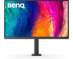 BenQ Creative Pro PD2705UA 4K Monitor - Ultra HD IPS Monitor - Grafisch Design - USB-C - HDMI - 27 inch - met draagarm