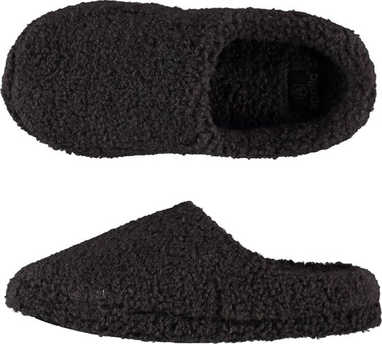 Chausson dames teddy gris foncé 41/42