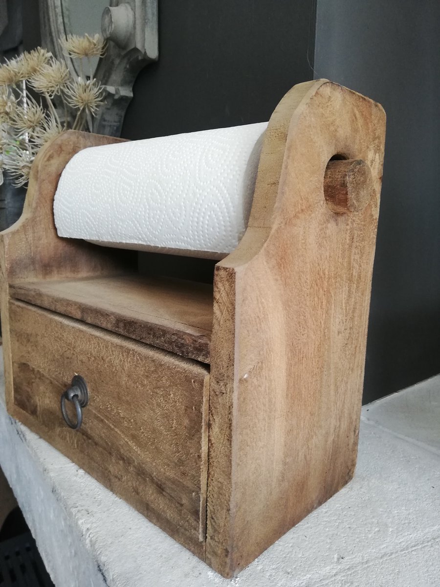 Keukenrolhouder 3-in-1 vershoudfoliedispenser - magnetische