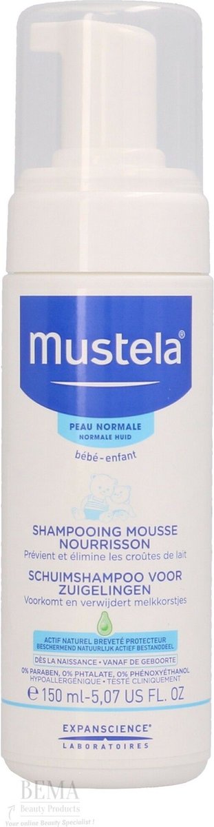 Mustela shampoing croûte de lait nourrisson - Shampooing croûtes Bébé