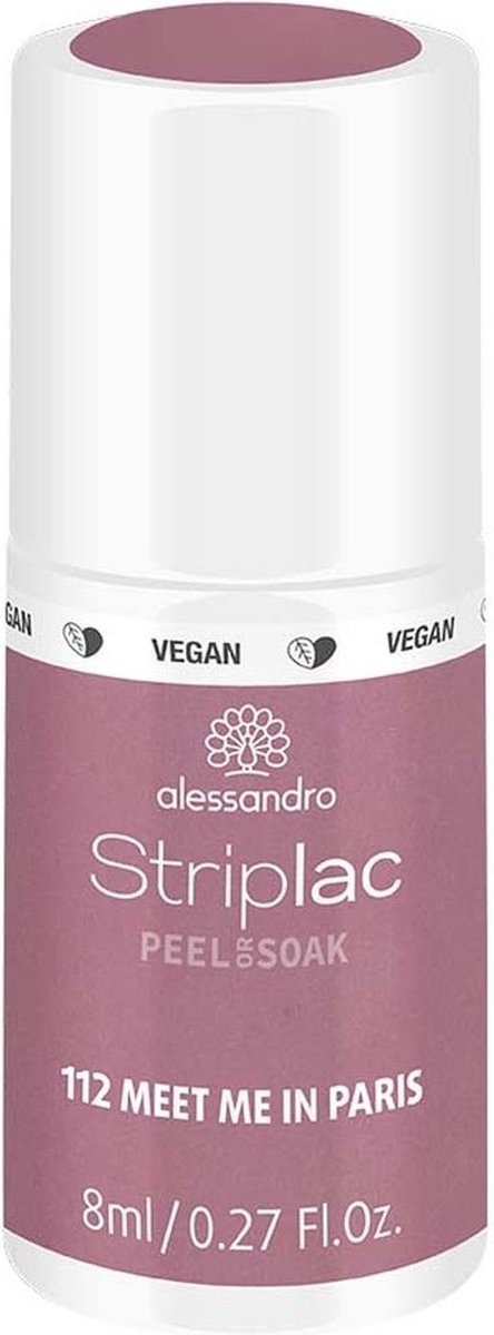 Goedkoopste Alessandro Striplac Peel or Soak - Gellak - 112 Meet Me In Paris - 8 ml