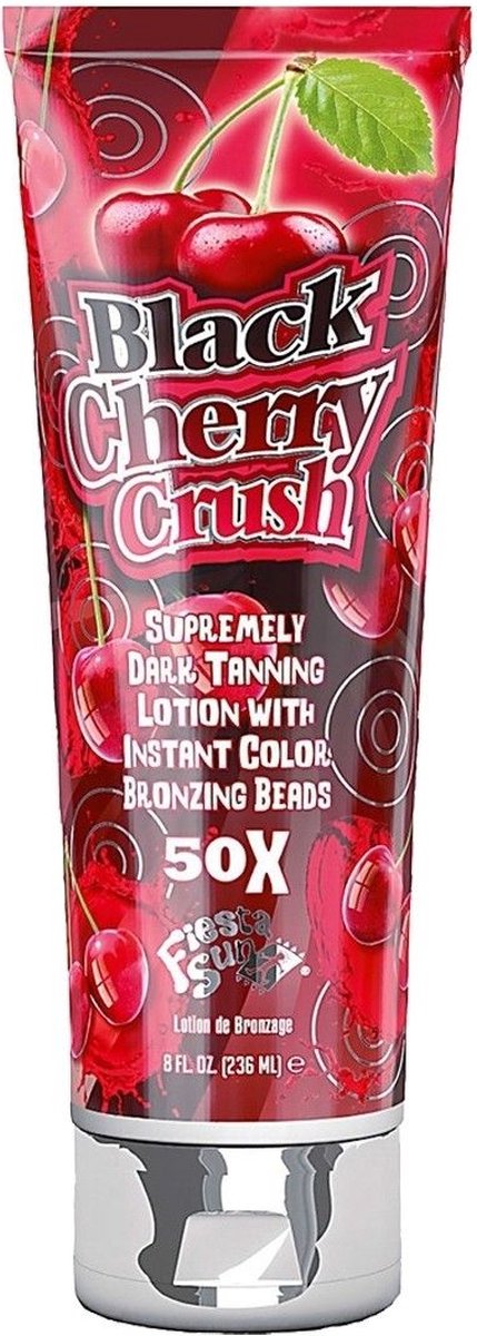Fiesta Sun Black Cherry Crush Zonnebankcreme 50X Bronzers - 236 ml