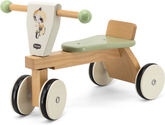 Tiny Love - Wooden Ride On Trike - Boho Chic - Loopfiets - Vanaf 18 maanden tot 3 jaar