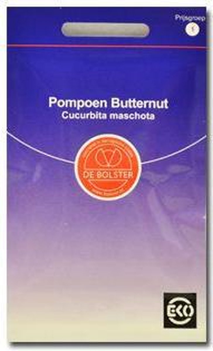 De Bolster - Pompoen/ Flespompoen Butternut BIO