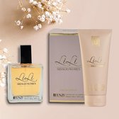 Geschenkset Chypre, Bloemige merkgeur - JFenzi - Eau de parfum Lili Ardagio - 100ml + Body Lotion 200ml - Cadeau tip!