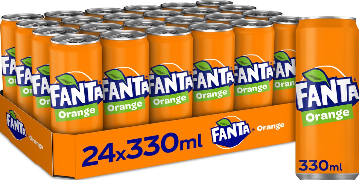 Tray Fanta Orange - 24x33cl
