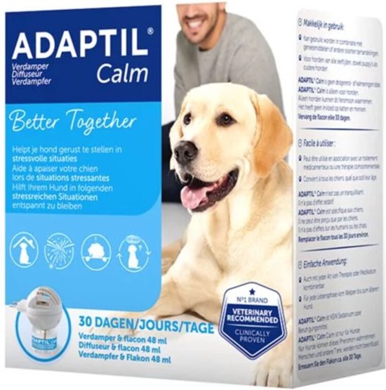 Adaptil Dieren Antistressmiddel - Verdamper en Flacon Startpakket - 48 ml