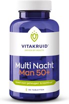 Vitakruid - Multi nacht man 50+ - 90 Tabletten