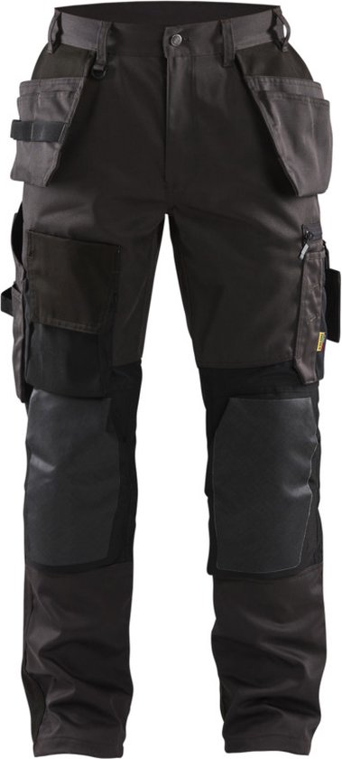 Pantalon de Travail Blaklader avec Kevlar et Stretch 1554-1860 - Gris Foncé / Zwart - D92