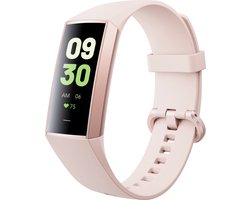 Kiraal Horizon – Stappenteller – Activity Tracker – Temperatuurmeter – Bloeddrukmeter – Hartslagmeter – Smartwatch – Horloge – Dames – Nederlandse Handleiding – Rose