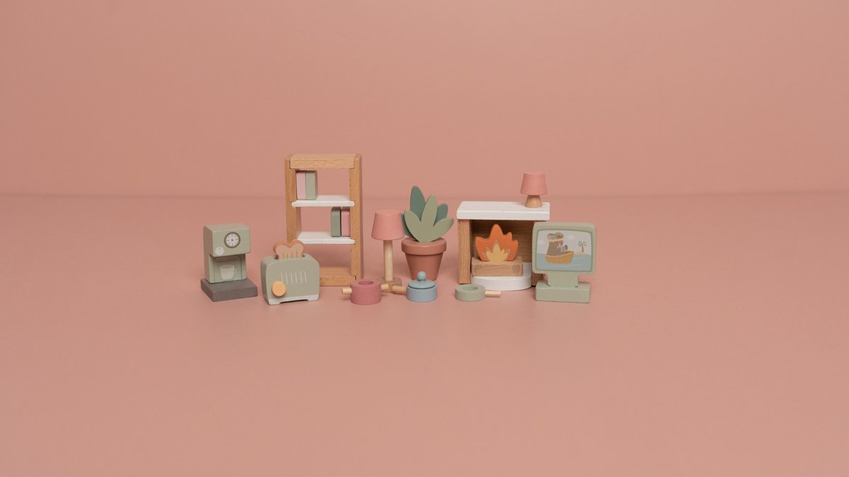 Little Dutch - Poppenhuis meubels aanvulset FSC — afbeelding 2