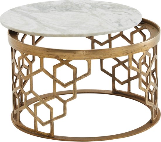 Vind ronde witte salontafel in Tafels