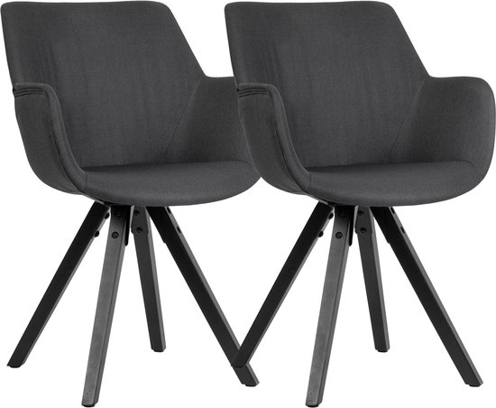 Zouron Keukenstoelen van rotan, 2 stuks, moderne eetkamerstoelen uit het midden van de eeuw, keukenstoelen zonder armleuningen met rugleuning van gevlochten rotan, poten van metaal, beige