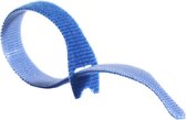 Velcro One-Wrap klittenband kabelbinders 330 x 12mm / blauw (25 stuks)