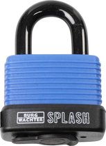 Burg Wächter Splash 470 45 Blue SB Hangslot Blauw-zwart Sleutelslot