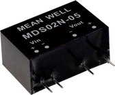 Mean Well MDS02M-15 DC/DC-convertermodule 133 mA 2 W Aantal uitgangen: 1 x