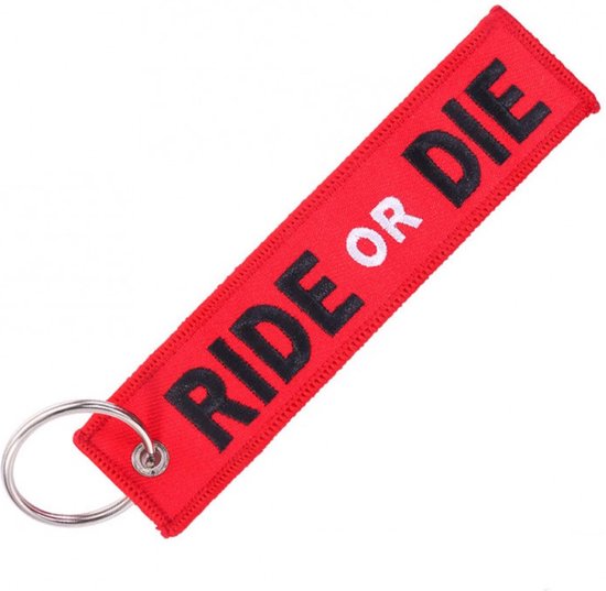 Ride Or Die - Sleutelhanger - Motor - Scooter - Auto - Universeel - Accessoires