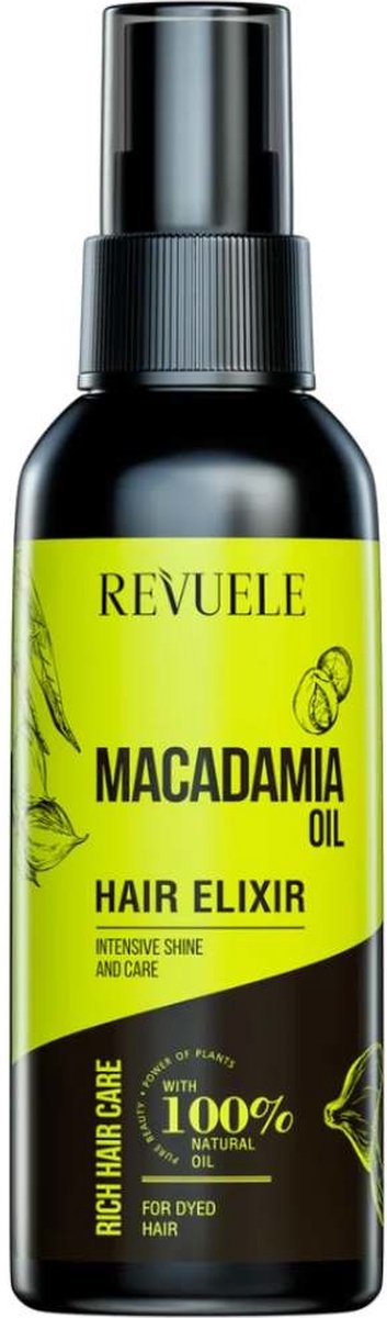 Revuele - Hair Elixir Macadamia Oil For Dyed Hair - 120ml