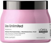 L’Oréal Serie Expert Liss Unlimited Masker-500 ml - Haarmasker beschadigd haar