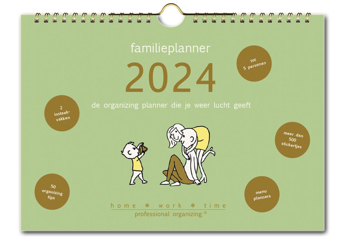 Bekking & Blitz - Planificateur familial 2024 - Planificateur familial pour  les