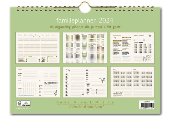 Bekking & Blitz - Planificateur familial 2024 - Planificateur familial pour  les