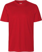 Bol.com Herensportshirt 'Performance' met korte mouwen Red - XXL aanbieding