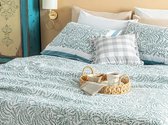 English Home Summer blanket - Bedsprei incl. 2 kussenslopen en onderlaken - 200x220 cm - Blauw