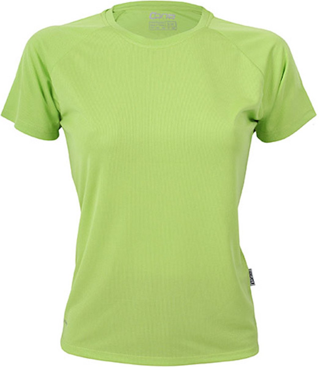 Damessportshirt 'Tech Tee' met korte mouwen Apple Green - S
