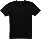 Heren T-shirt 'Nanaimo' met ronde hals Black - XL