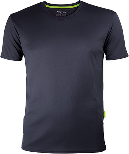 Herensportshirt 'Evolution Tech Tee' met korte mouwen Antraciet - XL