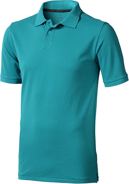 Men's Calgary Polo met korte mouwen Aqua - XL