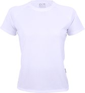 Damessportshirt 'Tech Tee' met korte mouwen White - XL