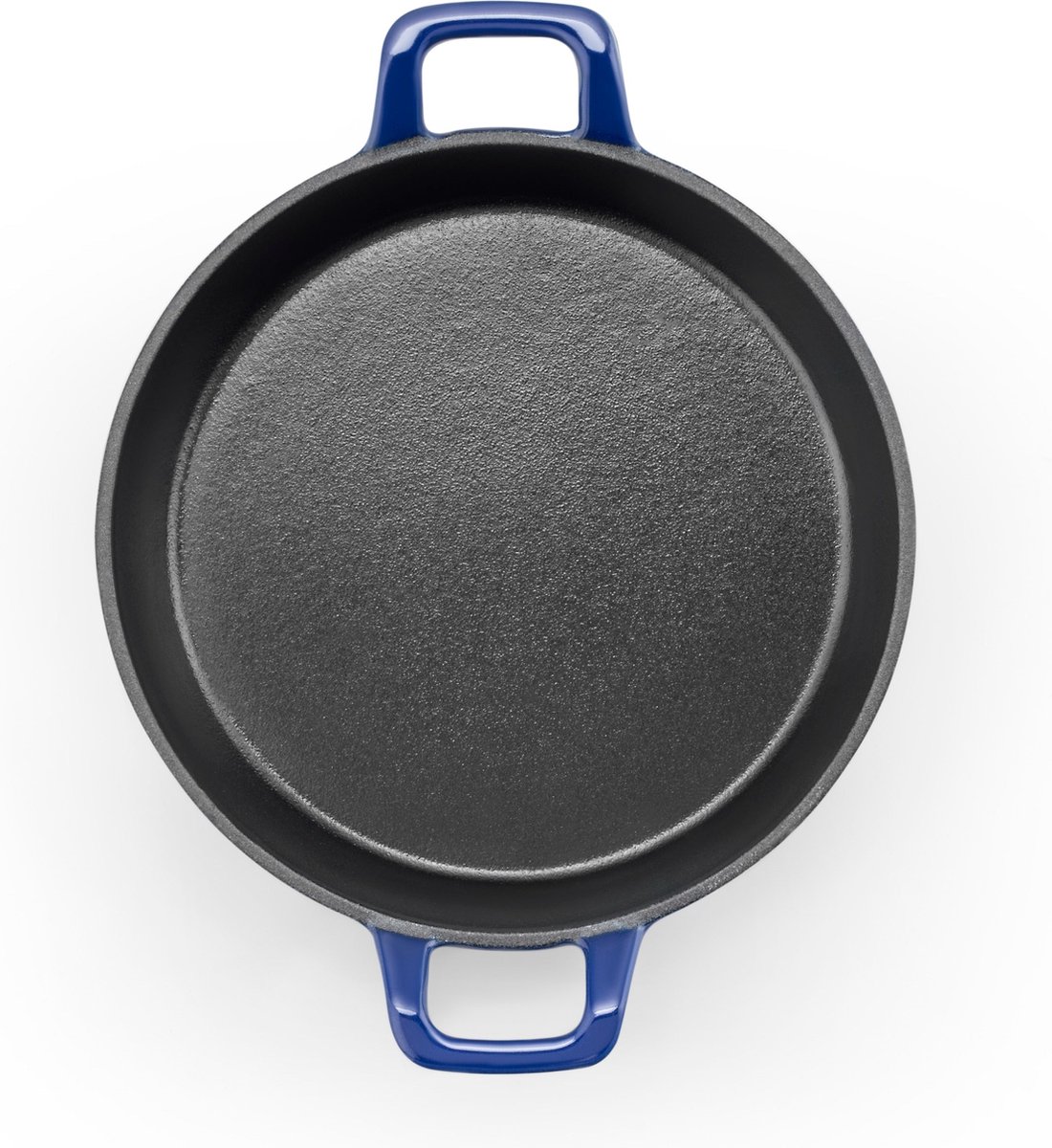 Riess, 20cm Frying Pan, Omelette Pan, Classic - Blue, Enamel, Induction, 1.0 Litre, Austria