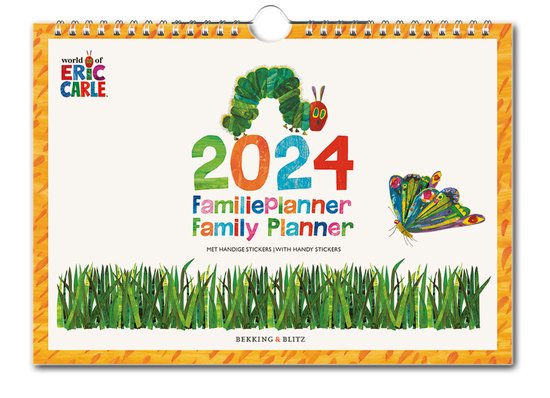 Bekking & Blitz - Agenda familial Caterpillar Never Enough 2024 - Modèle  mural avec, agenda familial 2024 mural