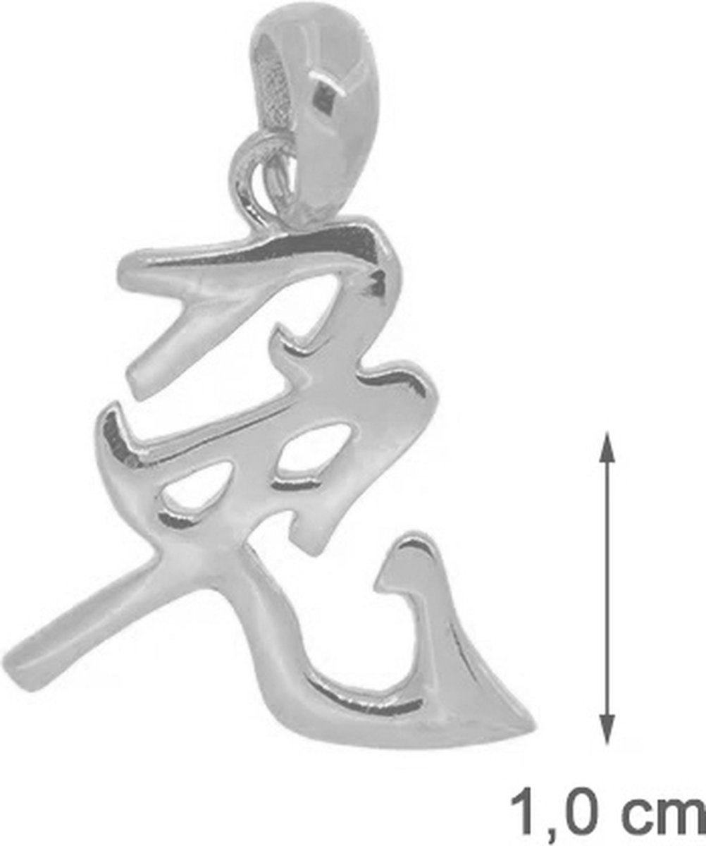 Blinx Jewels Zilveren Hanger Chinese Horoscoop Konijn