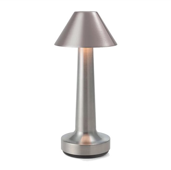 Eclairage d'ambiance - Lampe de Table Rechargeable - Couleur Argent - Pour  Intérieur &... | bol.com