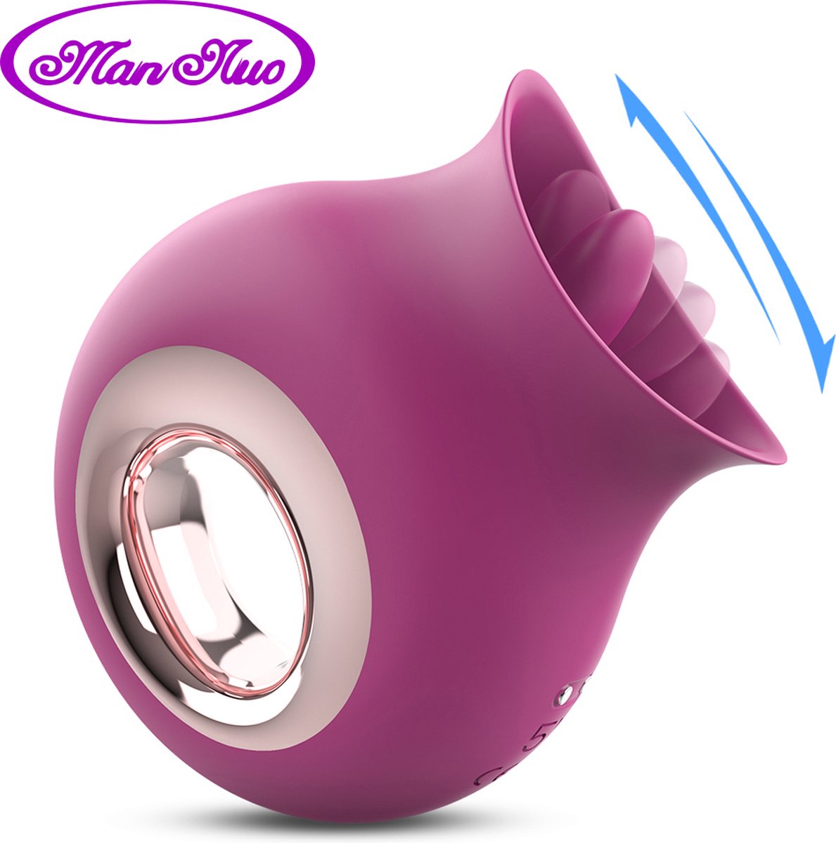 Siliconen tong vibrator- vibrator voor vrouwen