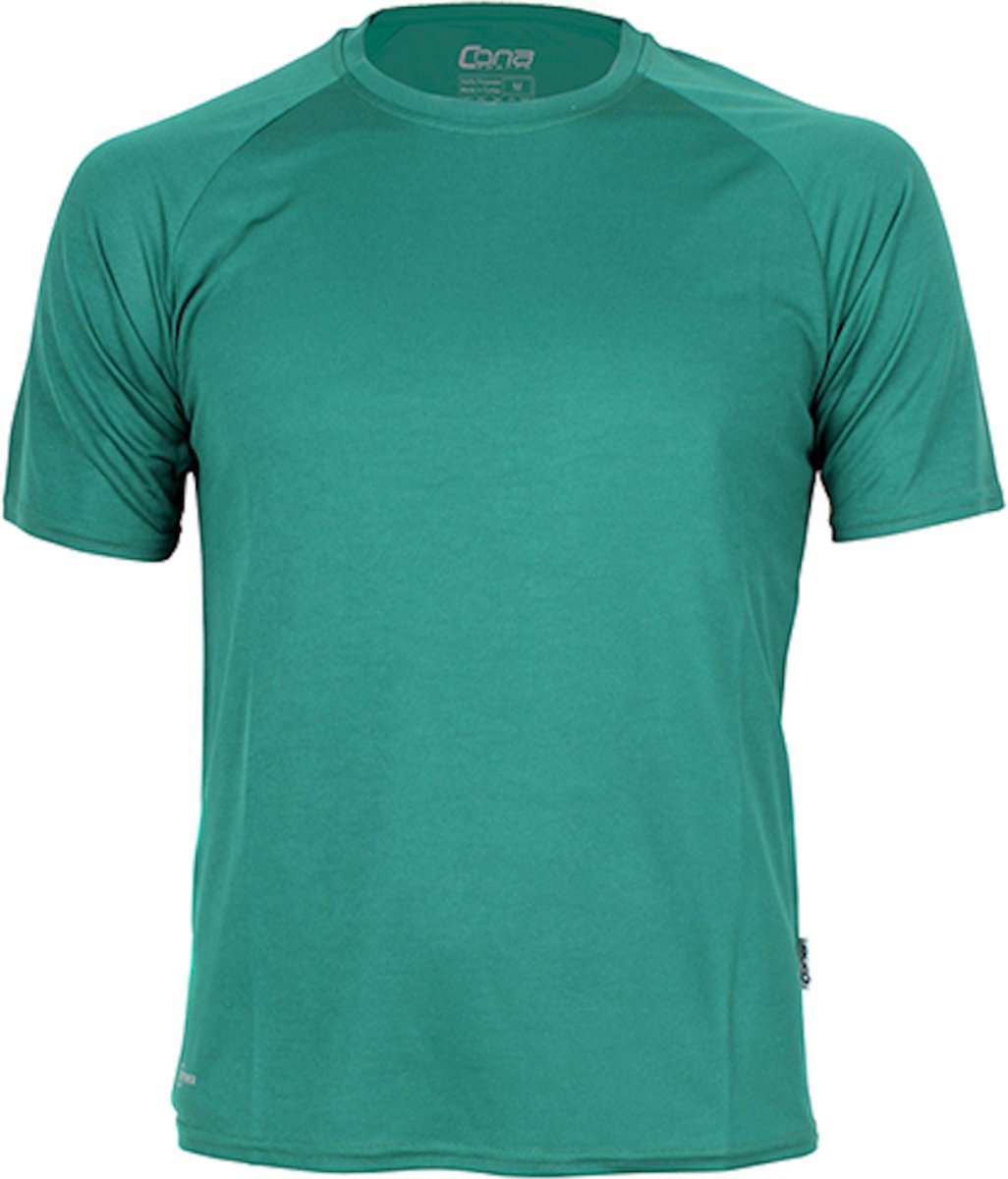 Herensportshirt 'Tech Tee' met korte mouwen Bottle Green - XL