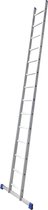 ALX enkele ladder - 14 treden - 450cm werkhoogte - Aluminium