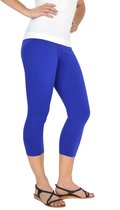 Premium Dames Driekwart Legging | 3 Kwart Legging | Cobalt - M