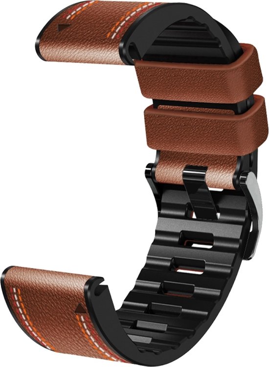 Bracelet de montre en cuir pour Garmin Fenix, bracelet de montre  intelligent, ajustement rapide, bracelet, 7