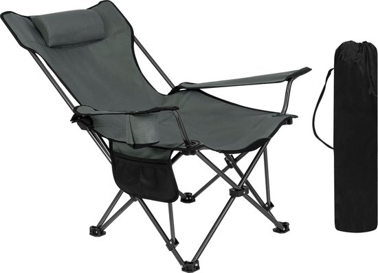 Campingstoel Aravel Vanchair Vouwstoel Kussen Opvouwbaar aluminium 150kg BRUNNER