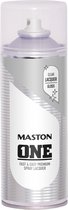 Maston ONE - spuitlak - blanke lak - hoogglans - 400 ml