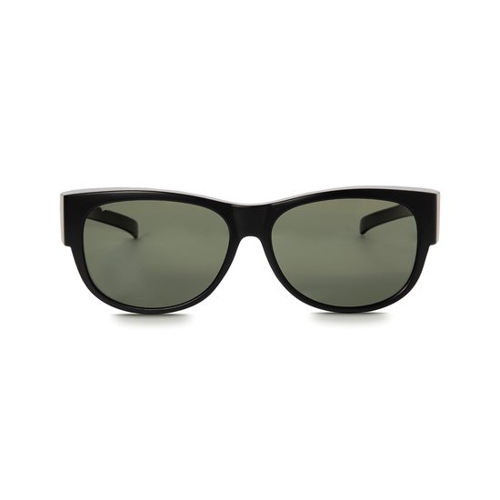 IKY EYEWEAR overzet zonnebril dames OB-1009A-zwart