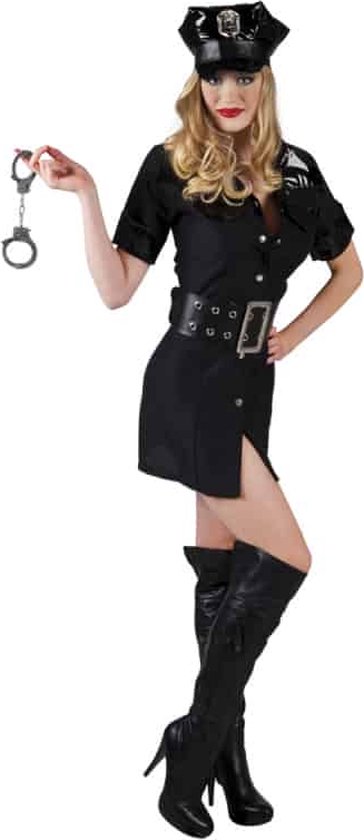 Halloween Sexy Femme Flic Police Officer Uniforme Policier Femmes Costume  Adulte Femmes Police Cosplay Déguisement