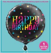 Folieballon Happy Birthday Rainbow